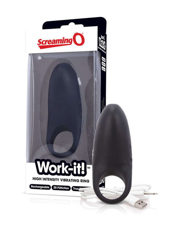 215164 - Work-It Charged Cock Ring