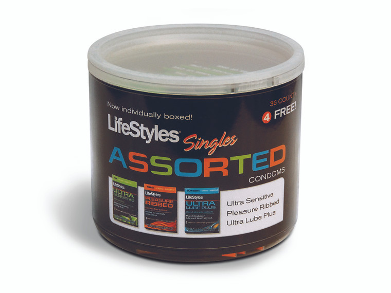 217362 - Lifestyles Assorted Singles - 40 Pack