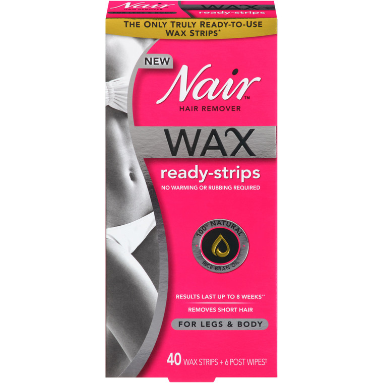 217421 - Nair Wax Ready-Strips Face - 40 Pack