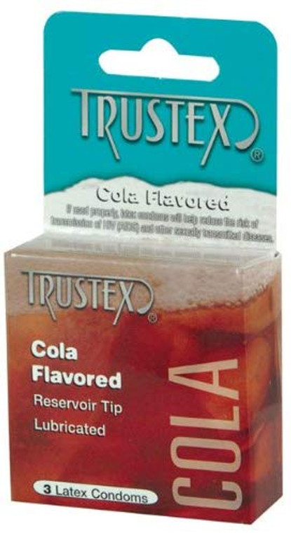 217583 - Trustex Cola Flavoured Condoms 3 Pack