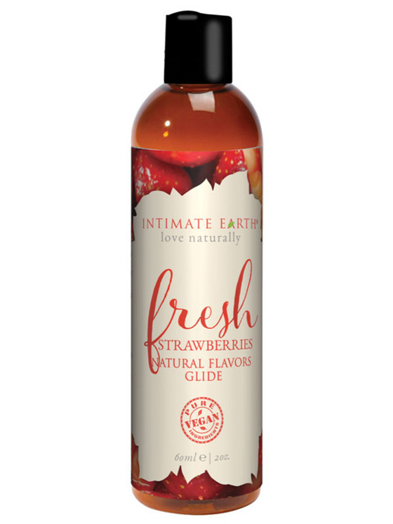 219307 - Intimate Earth Natural Flavours Glide - Strawberry