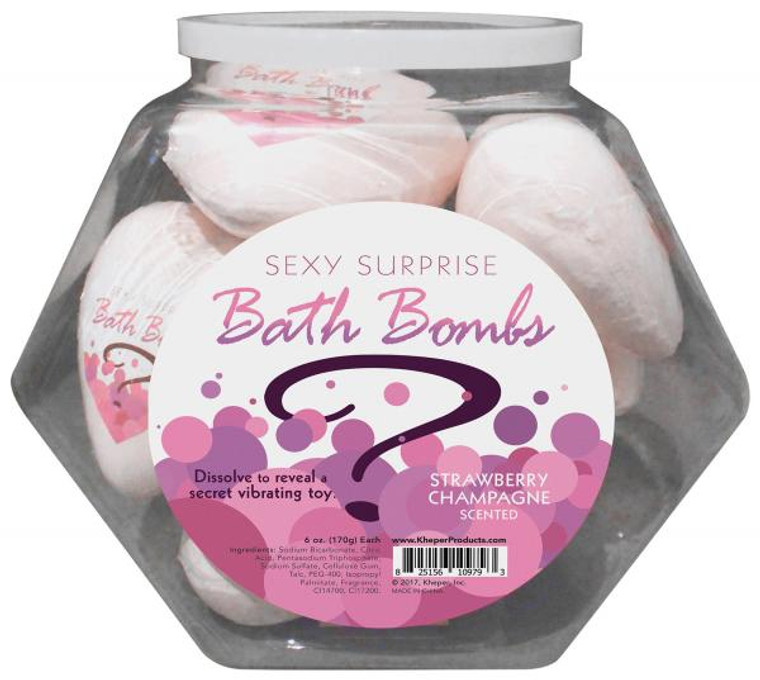 219694 - Sexy Surprise Bathbomb Fishbowl - 9 Piece