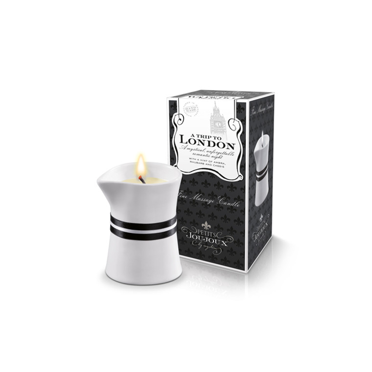 226553 - Petits Joujoux A Trip To London Massage Candle - 120G