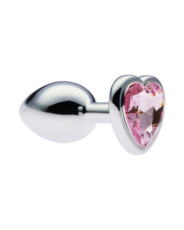 231865 - Kinki Range Jewelled Heart Butt Plug - 2.8 Inch