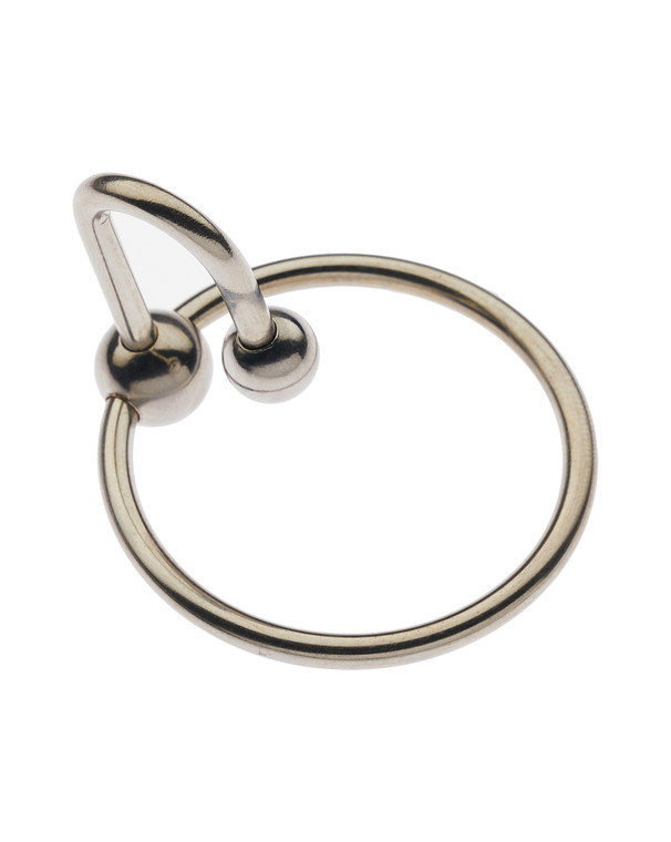 232151 - Kink Stainless Steel Ball End Head Ring - 35Mm