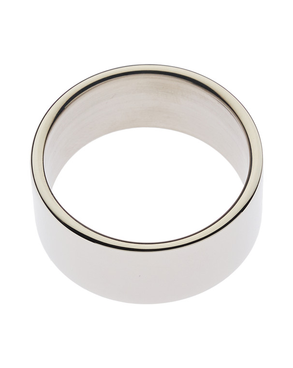 232165 - Kinki Range Stainless Steel Banded Penis Head Ring - 28Mm