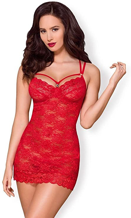 233689 - Obsessive Infatuation - Chemise And Thong