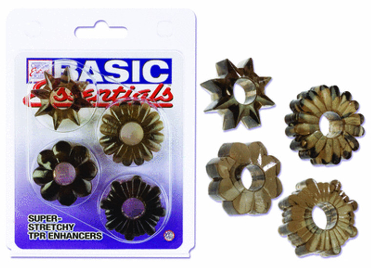 94048 - Basic Essentials Set Of 4 Rings