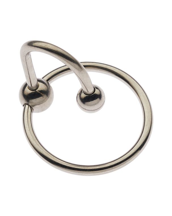 242360 - Kink Stainless Steel Ball End Head Ring - 30Mm