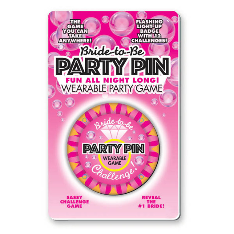 242658 - Bride To Be Party Pin