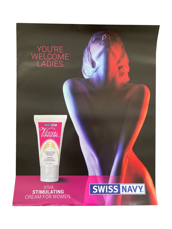 243199 - Swiss Navy Viva Cream Poster 22X28