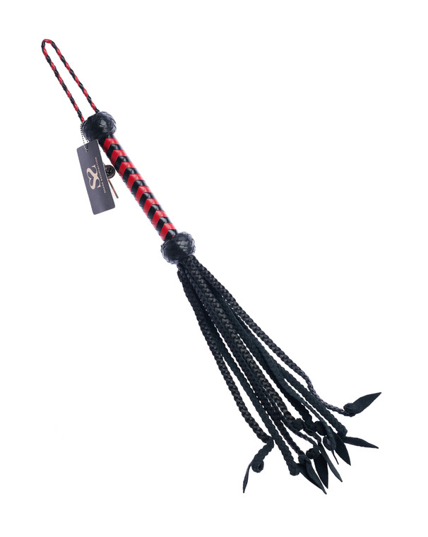 269021 - Bound X Braided Calf Leather Flogger