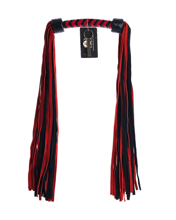 269009 - Bound X Double Ended Suede Flogger
