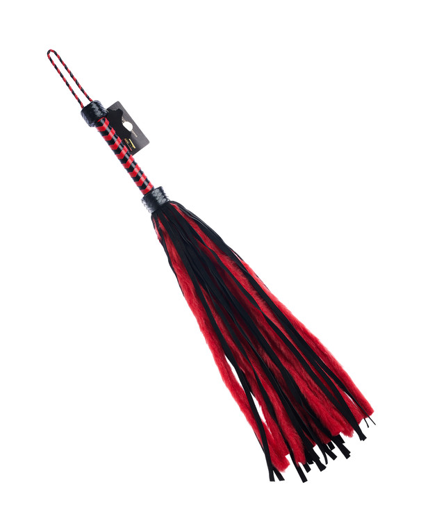 269008 - Bound X Lambskin And Faux Fur Flogger