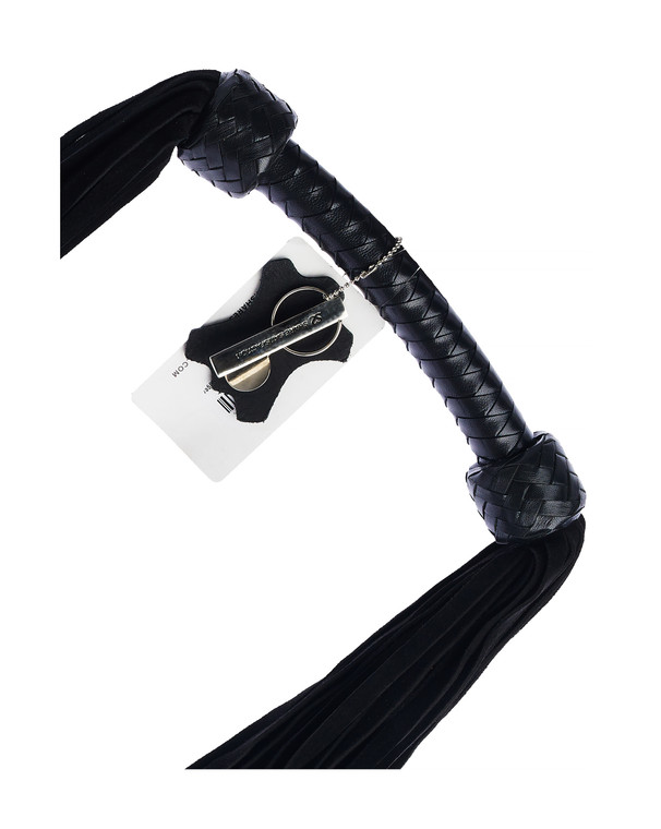 244938 - Bound X Double Ended Suede Flogger