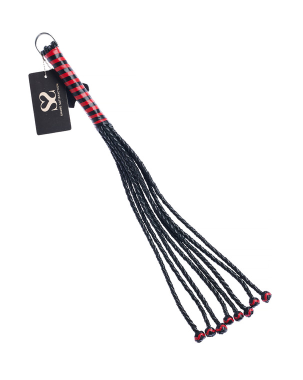 244925 - Bound X Braided Leather Cat O Nine Tails