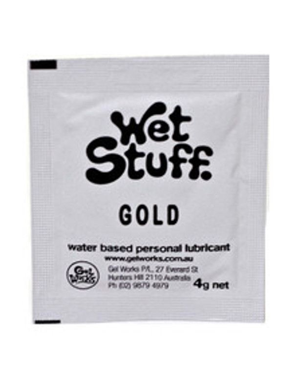 101780 - Wet Stuff  Gold 4G Sachet