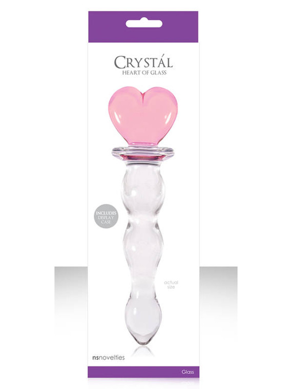 126743 - Crystal Heart Of Glass Pink