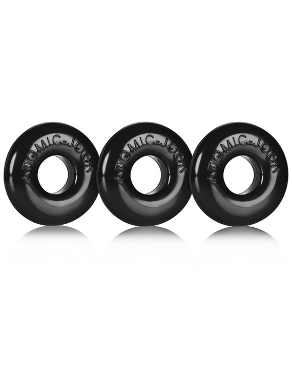 165074 - Ringer 3-Pack Of Do-Nut-1 Small Black