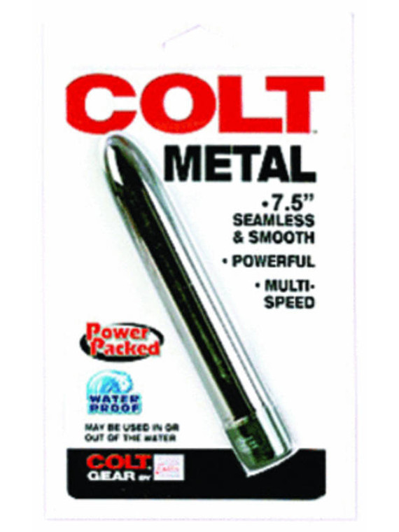 125923 - Colt Metal 7 In Waterproof Vibe