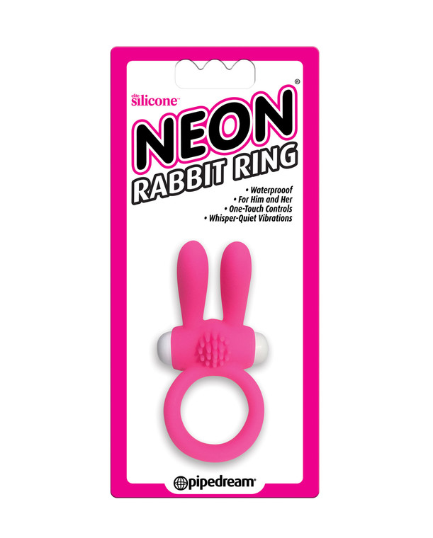 178808 - Neon Rabbit Ring Pink