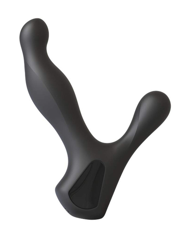 212651 - Kink Silicone Prostate Massager With Rotating Ridges