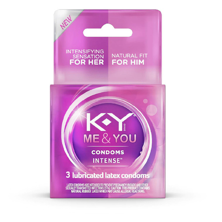230757 - K Y Me And You Condoms - 3 Pack