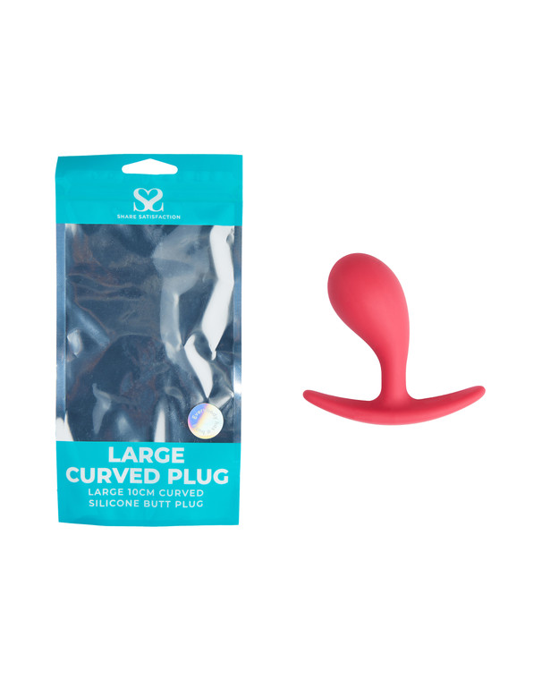 244871 - Share Satisfaction Large Curved Plug