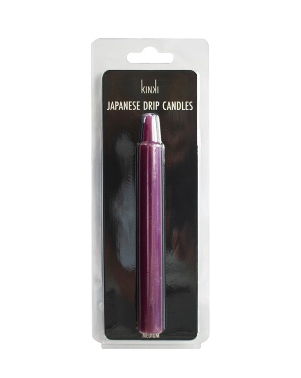 261495 - Kinki Japanese Drip Candles - Medium - Purple