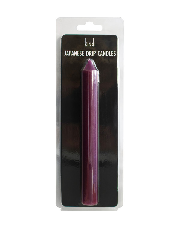 261498 - Kinki Japanese Drip Candles - Large- Purple