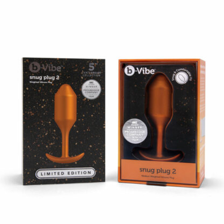 267913 - B-Vibe Snug Plug 2 - 5Th Anniversary Limited Edition