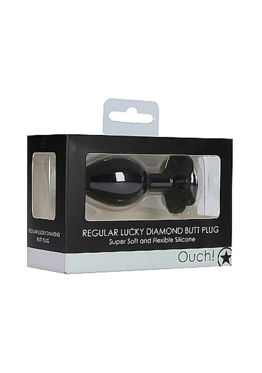 250007 - Regular Lucky Diamond Butt Plug - 2.8 Inch