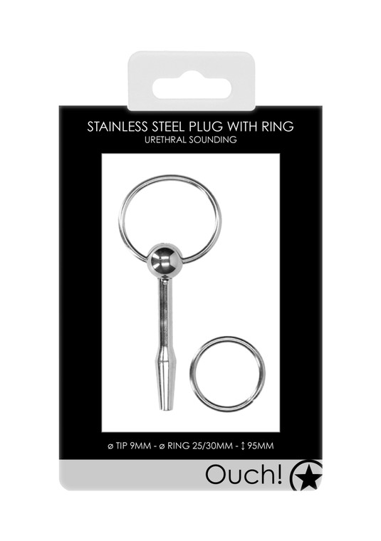 270106 - Urethral Sounding - Stainless Steel Plug