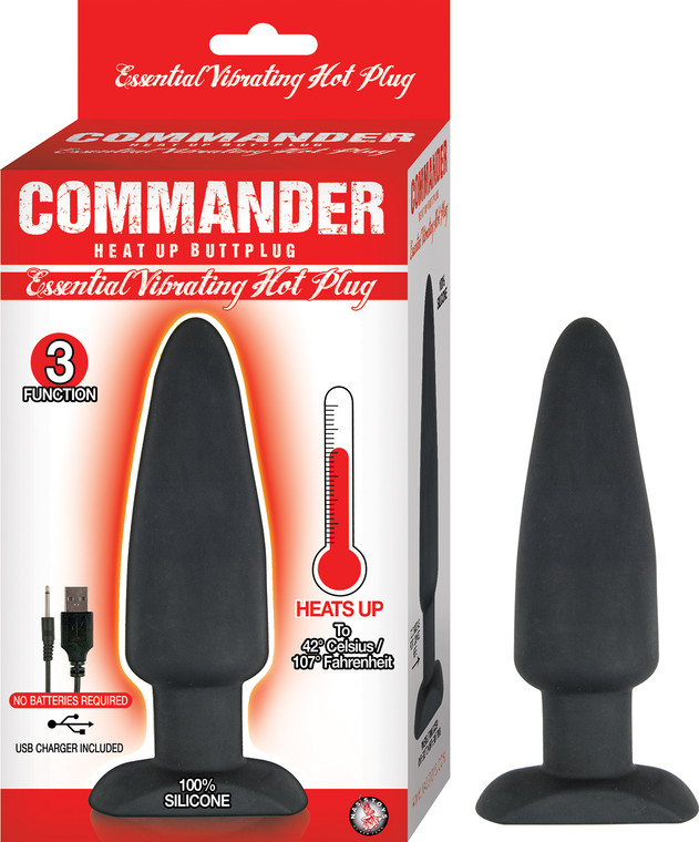 253656 - Commander Essential Vibrating Hot Plug - 6.3 Inch