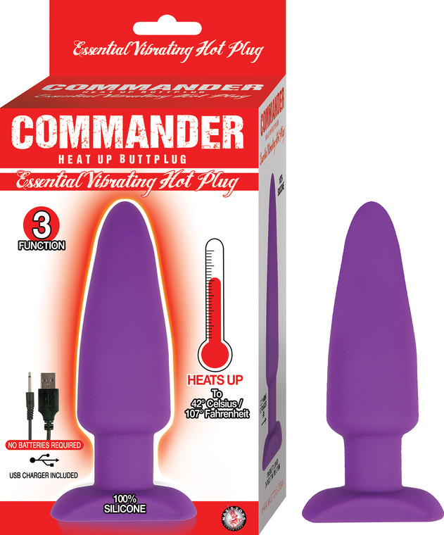 253657 - Commander Essential Vibrating Hot Plug - 6.3 Inch