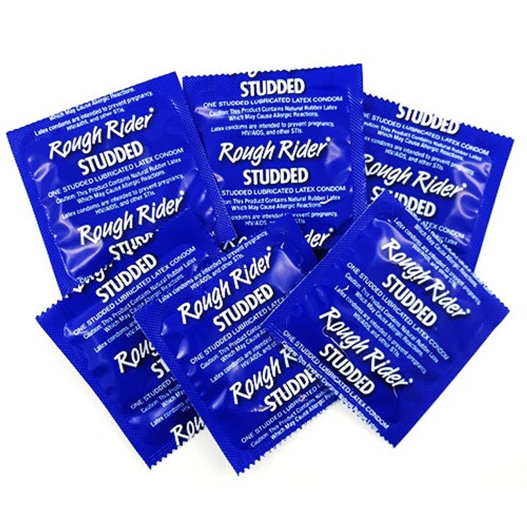 217505 - Rough Rider Studded Condoms - Bulk