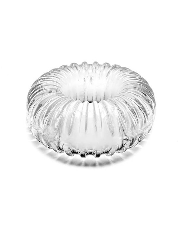 138872 - Ribbed Ring Clear