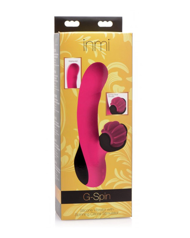215878 - Inmi G-Spin Vibrator With Spinning Clitoral Stimulator