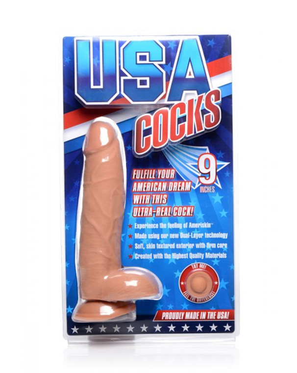 215986 - USA Cocks Ameriskin Dildo