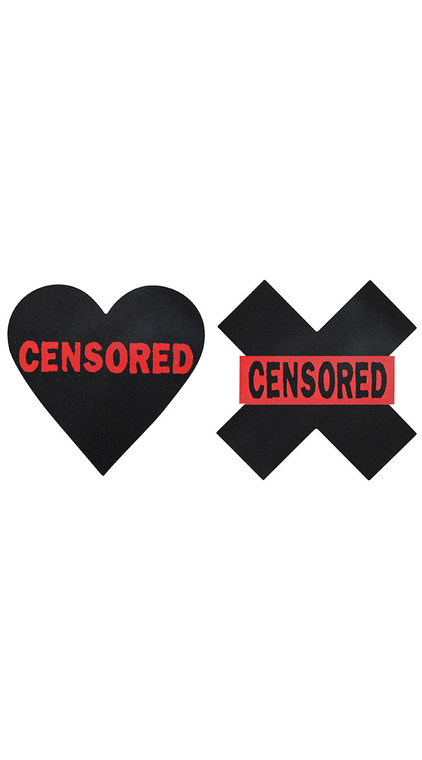 248523 - CENSORED HEARTS AND X Pasties