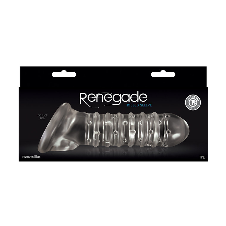 231067 - Renegade Ribbed Sleeve Clear