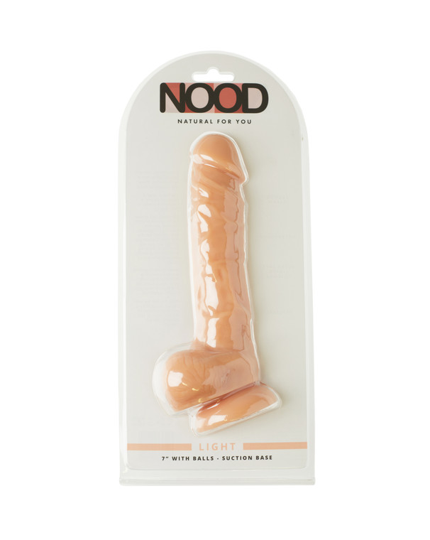 251610 - Nood 7 Inch RealSkin Dildo