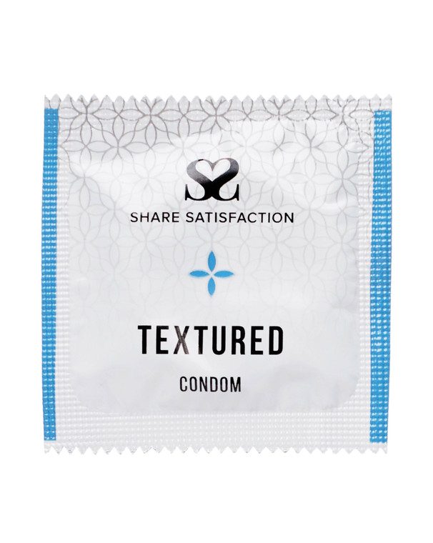 269830 - Share Satisfaction Textured Condoms 3 Pack