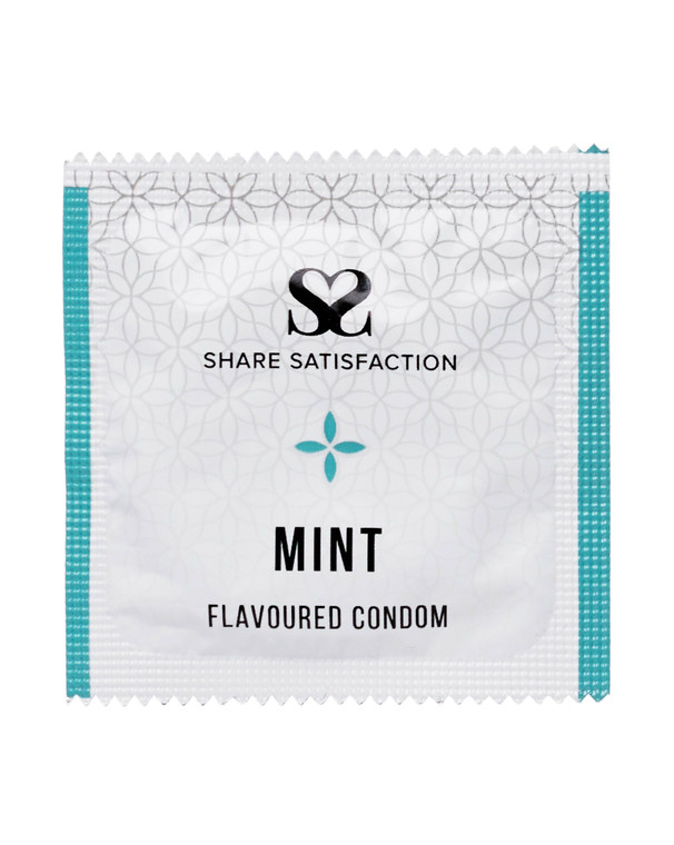 269818 - Share Satisfaction Mint Flavoured Condom Single