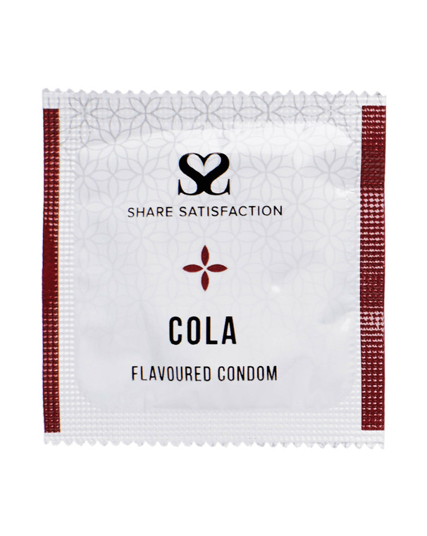 269819 - Share Satisfaction Cola Flavoured Condom Single