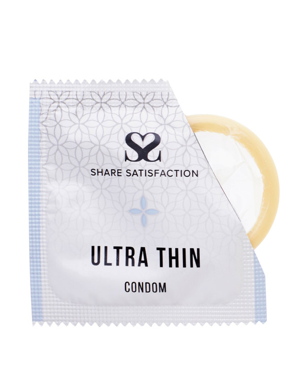 270270 - Share Satisfaction Ultra Thin Condoms 100 Bulk Pack