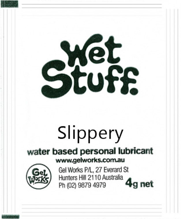 141160 - Wet Stuff  Slippery 4 G Sachet