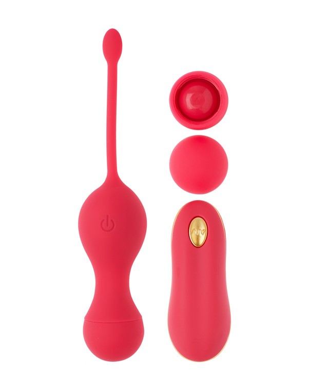 251605 - Eyden Remote Controlled Kegel Trainer with Droplet Cord