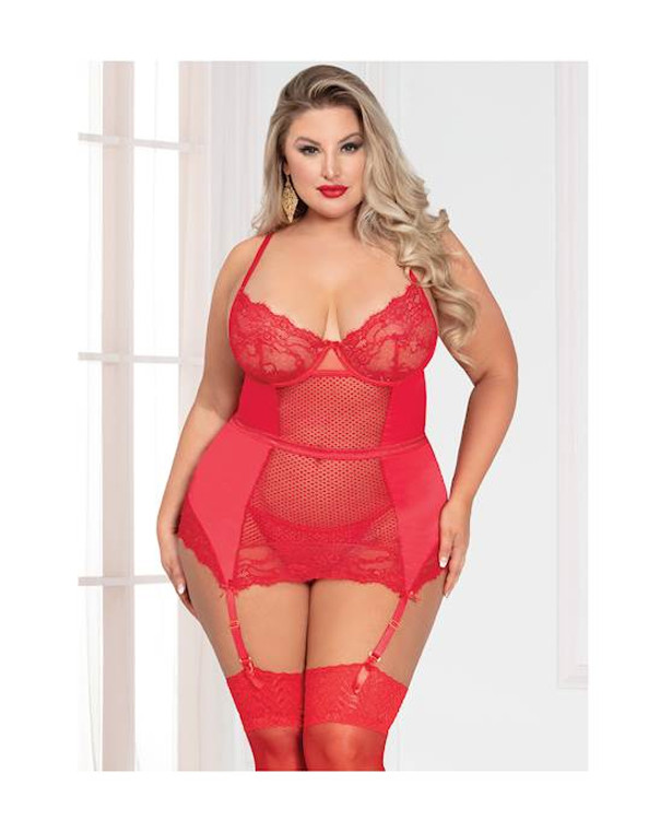 276967 - Mesh Teddy Peek-a-Bow