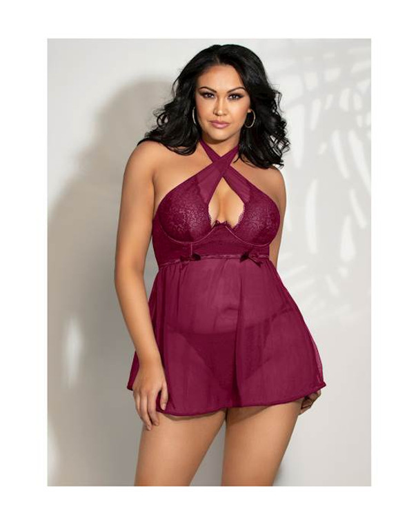 277126 - 2-Piece Babydoll Set Drama Queen